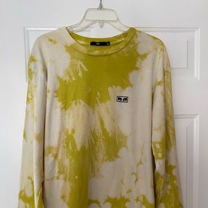 Obey Long Sleeve tye dye size Large like new